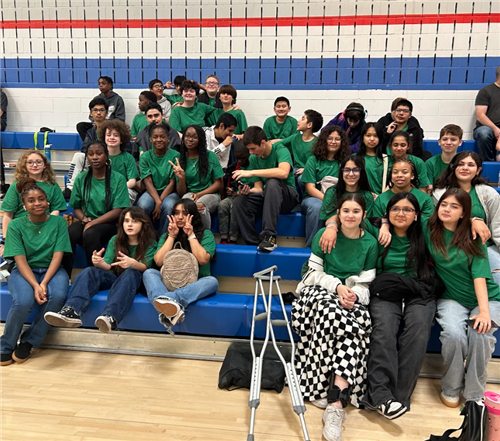 Prairie Vista Middle School Students at UIL Academic Competition